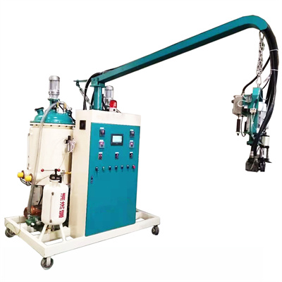 Mașină de injectare spumă PU cu cap de amestecare importat pentru linia de producție a căștilor